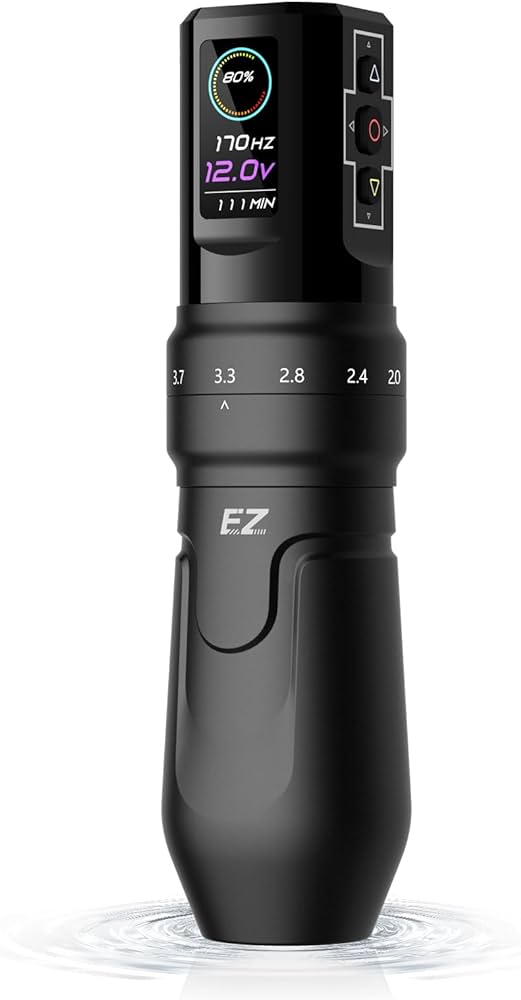 EZ P3 Pro Wireless Tattoo Machine - 6 Strokes