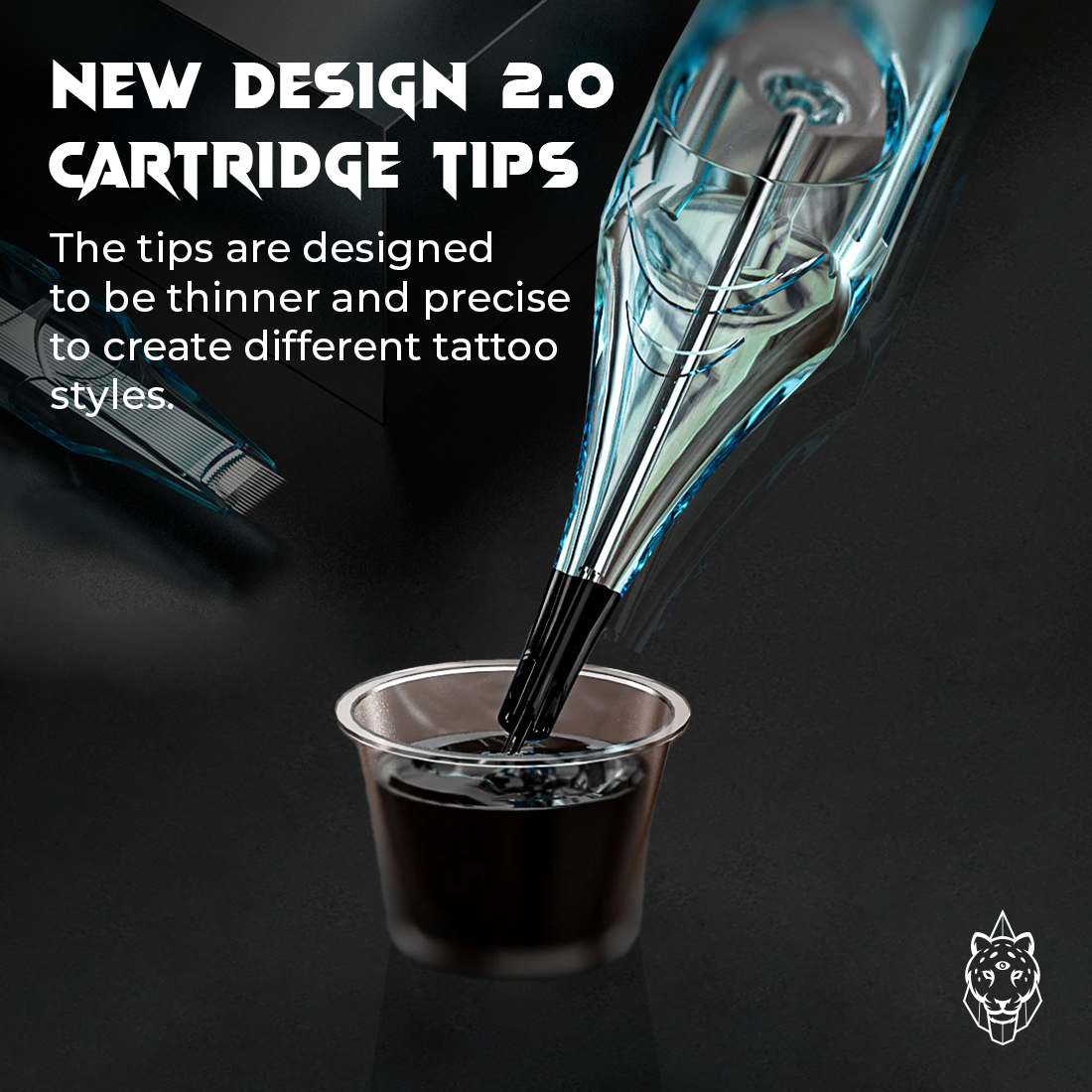 JAGUAR Tattoo Cartridges Needles #10 Diameter 0.30mm 5mmTaper(RL) Round Liner Box of 20